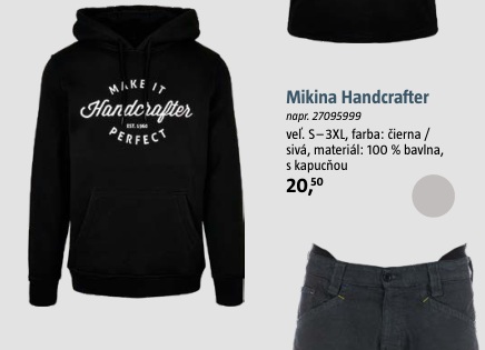 Mikina Handcrafter