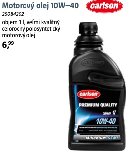 Carlson motorový olej 10W-40
