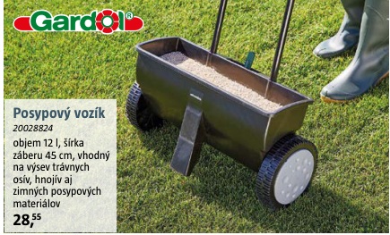 Gardol posypový vozík 12 l