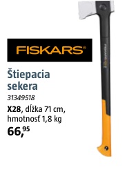 Fiskars X28 štiepacia sekera