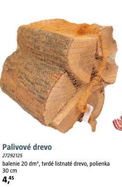 Palivové drevo tvrdé listnaté 20 dm³