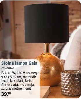 Stolná lampa Gala