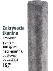 Zakrývacia tkanina 1×10 m