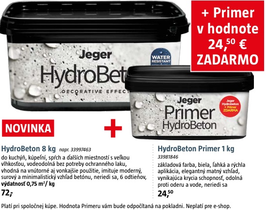 Jeger HydroBeton 8 kg