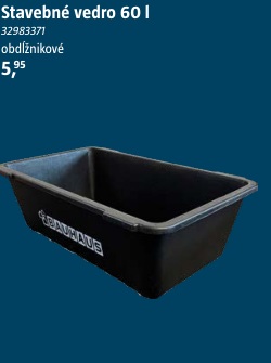 Stavebné vedro 60 l