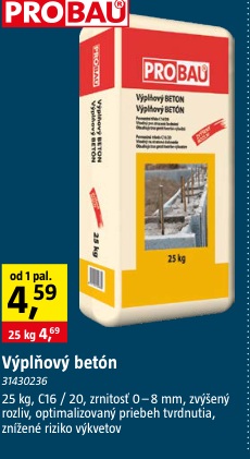 Probau výplňový betón