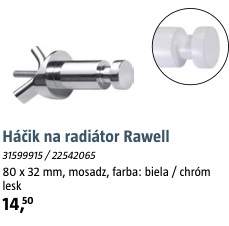 Rawell háčik na radiátor