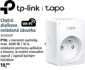 TP-Link Tapo P110 inteligentná zásuvka