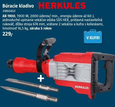 Herkules búracie kladivo AB1900