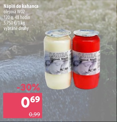 Laura olejová náplň W02 120 g