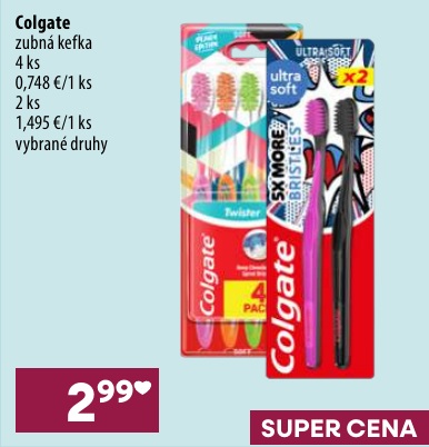Colgate zubné kefky 2 ks