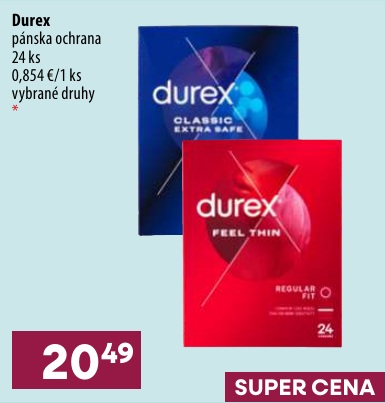Durex kondómy 24 ks