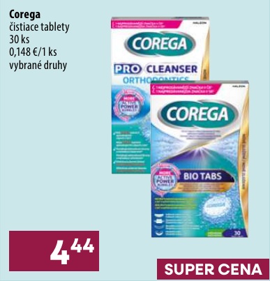 Corega čistiace tablety 30 ks
