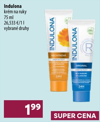 Indulona krém na ruky 75 ml