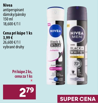 Nivea antiperspirant 150 ml