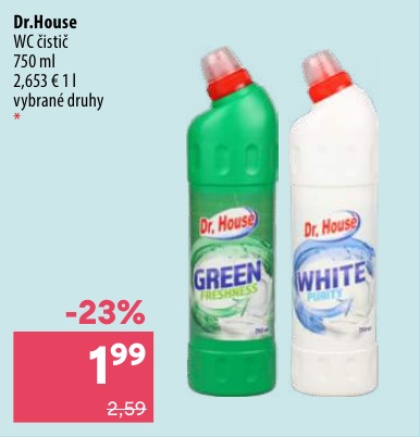 Dr. House WC čistič 750 ml