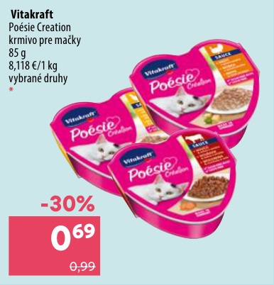 Vitakraft Poésie Creation krmivo pre mačky 85 g