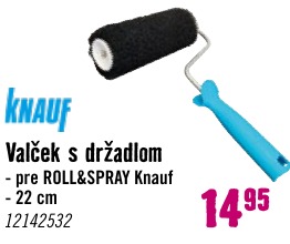 Valček s držadlom 22 cm
