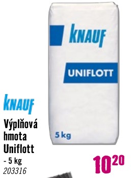 Výplňová hmota Uniflott