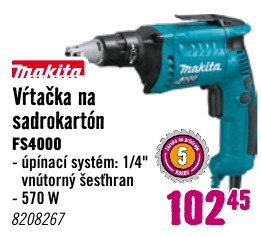 Vŕtačka na sadrokartón FS4000