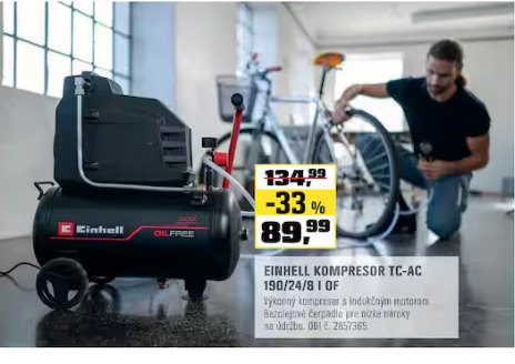 Einhell kompresor TC-AC 190/24/8 I OF