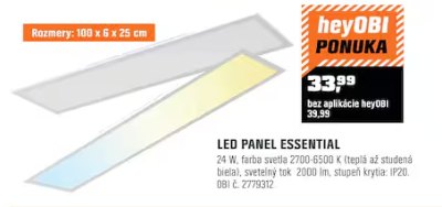 LED panel Essential