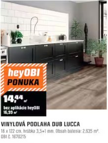 Vinylová podlaha dub Lucca