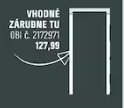 Zárubňa k dverám Socrates OBI 2172791