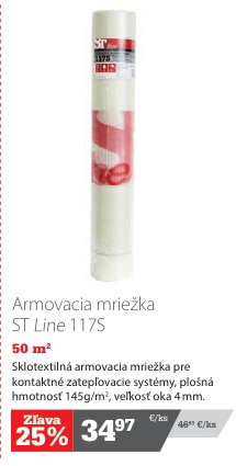ST line armovacia mriežka 117S
