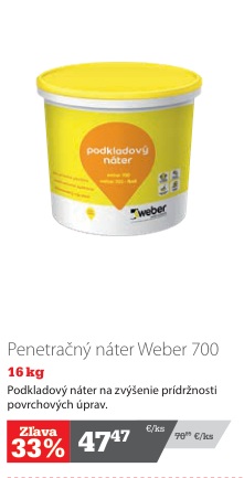 Weber 700 penetračný náter