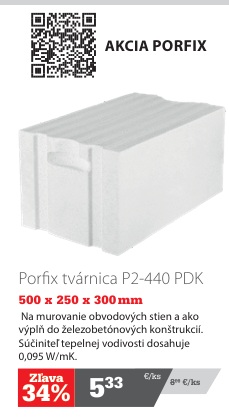 Porfix tvárnica P2-440 PDK