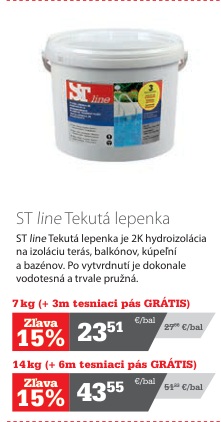 ST line tekutá lepenka 14 kg