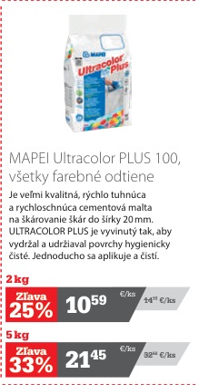 Mapei Ultracolor Plus 100 5 kg