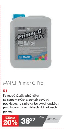 Mapei Primer G Pro