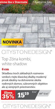 CityStoneDesign Top Zóna kombi