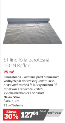 ST line parotesná fólia 150 N Reflex