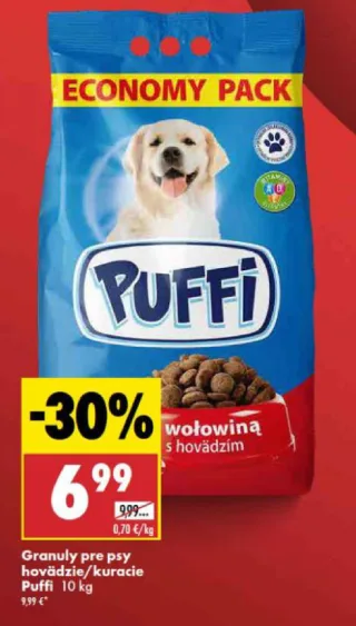 Puffi granuly pre psy