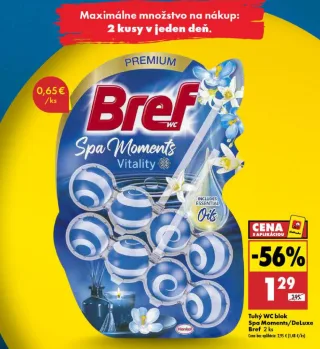 Bref tuhý WC blok Spa Moments DeLuxe