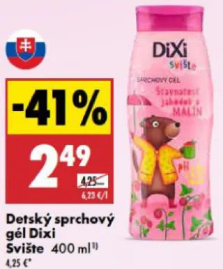 Dixi Svište detský sprchový gél