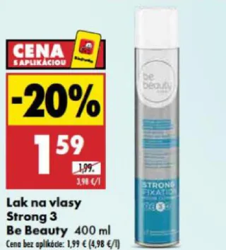 Be Beauty Strong 3 lak na vlasy