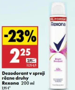 Rexona dezodorant v spreji