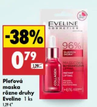 Eveline pleťová maska