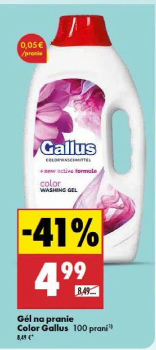 Gallus Color gél na pranie
