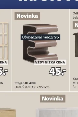 Stojan KLANK 34x38x50 cm