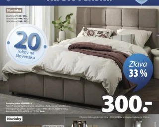 Posteľový rám VEMMELEV pre matrac 140x200 cm