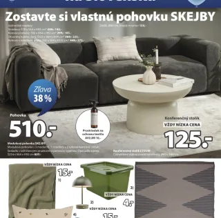 Modul pohovky SKEJBY stredový 70x64x92 cm