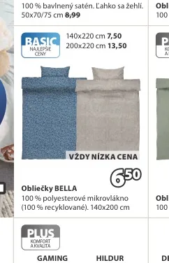 Obliečky BELLA 140x200 cm