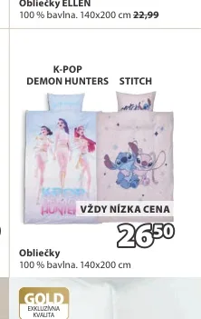Obliečky K-POP DEMON HUNTERS 140x200 cm