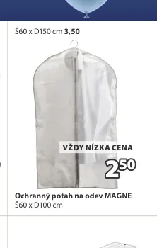 Ochranný poťah na odev MAGNE 60x150 cm