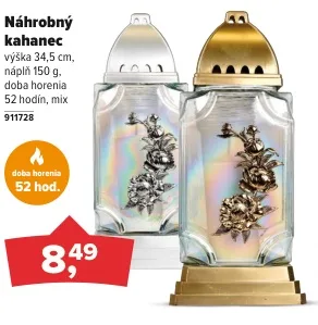 Náhrobný kahanec 34,5 cm